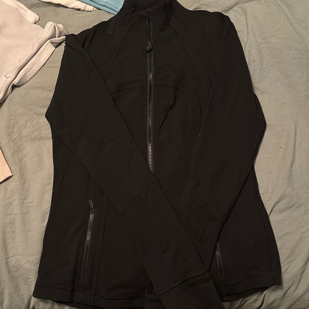 Lululemon Black Zip Up - Size 8